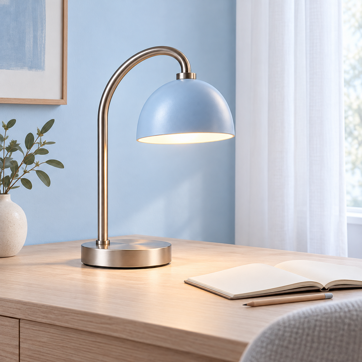 Lumerqo Arc Desk Lamp — home setting