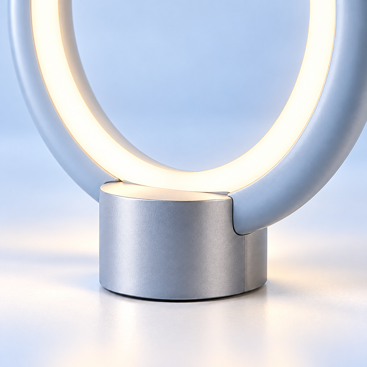 Lumerqo Halo Ring Table Lamp — close-up detail